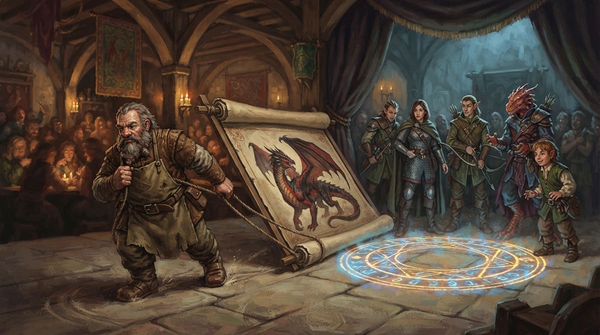 ДнД онлайн с картами: как показать игрокам свои арты в D&D Beyond